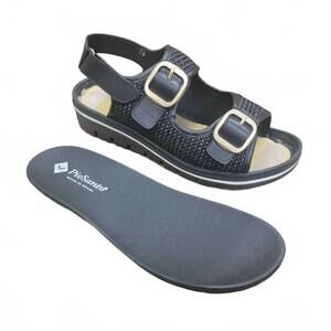 NEW PIESANTO women's 240779 sandals in black